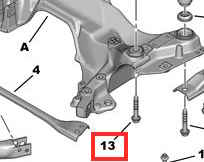 SP514426 - Bolt Subframe